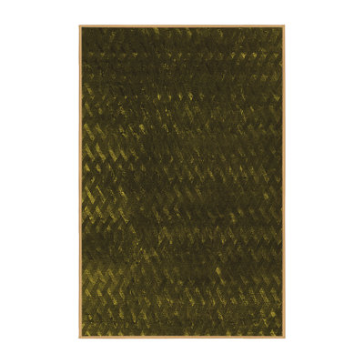 Tapis jaune Nanika Mid-Century Modern 110