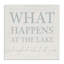 «What Happens At Lake», art mural sur toile par Lil 'Rue-1856150487