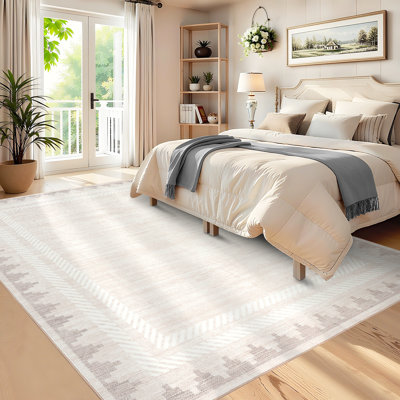 Tapis lavable Geometic Border