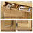 31.5''W 6-Drawer Dresser for Bedroom, Modern Tall Chest Of Drawers, Wood Storage Dressers Organizer