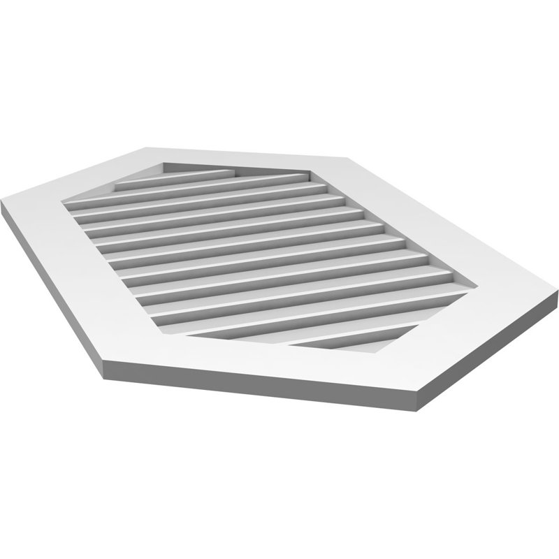 Pente verticale verticale en uréthane 8 pi, 1" H x 24" W x 42" L