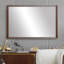 Miroir en bois avec support de sécurité idéal pour salle de bain / miroir de meuble-lavabo Collection Ellis-1456036939-1456036948