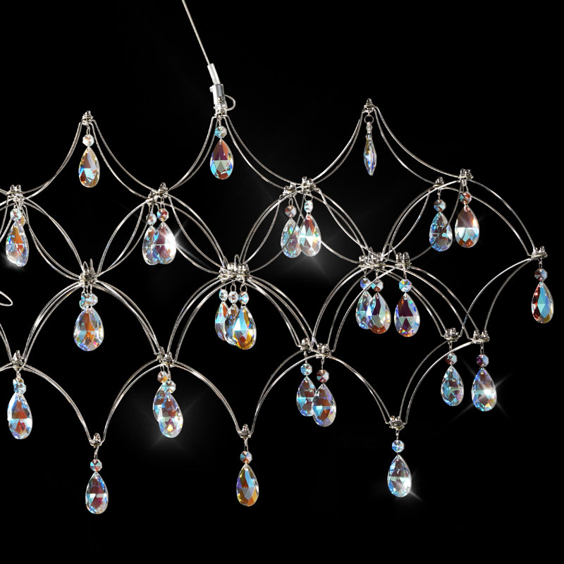 Modern Crystal Chandelier Crystal Pendant Lighting For Dining Room Kitchen Bedroom Living Room