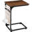C Shaped End Table For Couch Small Side Tables For Bedroom With Storage Bag Sofa Table For Small Spaces Morden TV Tray Table With Metal Frame For Living Room Suitable As Bedside Coffee Laptop Table