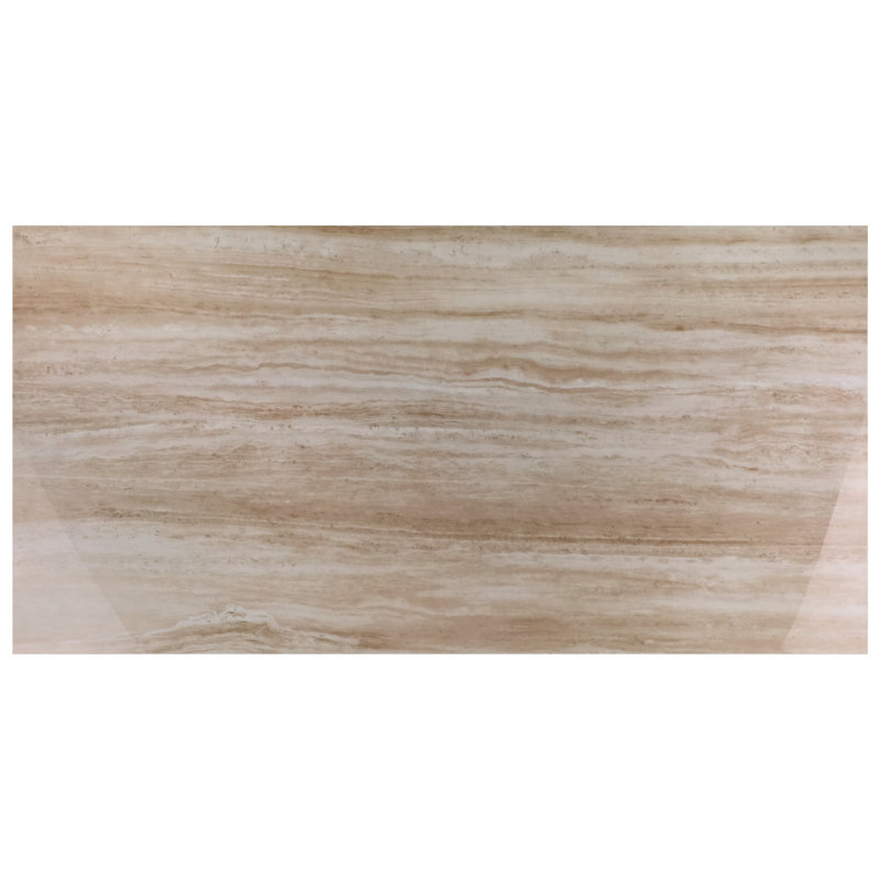 Carreau poli grand format Atlanta, Beige