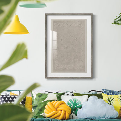 Vintage Sketch XX -Framed Print