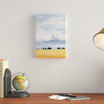 «Pale Cloudscape II», peinture sur toile