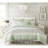 9 Queen Bed Comforter , Cotton Classic Look For Bed, Sage