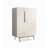 Cream-coloured rectangular solid wood shoe cabinet-2094544229