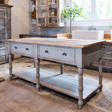 Country Kitchen Islands