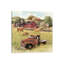 Barns And Old Truck - Wrapped Canvas Print-299583100