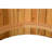 Ellipse Outdoor Shower in Rustic Cedar