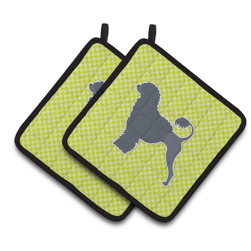 Winston Porter Polyester Potholder, Green