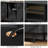 Tv Stand With Storage And Shelves Designed To Fit 55’’ - 80’’ Tvs. Wood Entertainment Center For Living Room And Bedroom, Media Console And Modern Tv Console Table-881541586