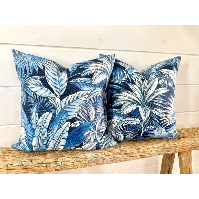  Housse de coussin intérieure / extérieure en polyester, 19,5 po x 19,5 po