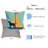 Sailing Dog Throw Pillow