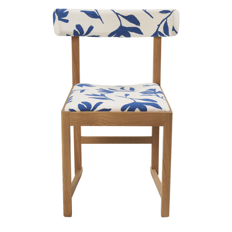 Mokki Dining Chair, Black/White Geometric