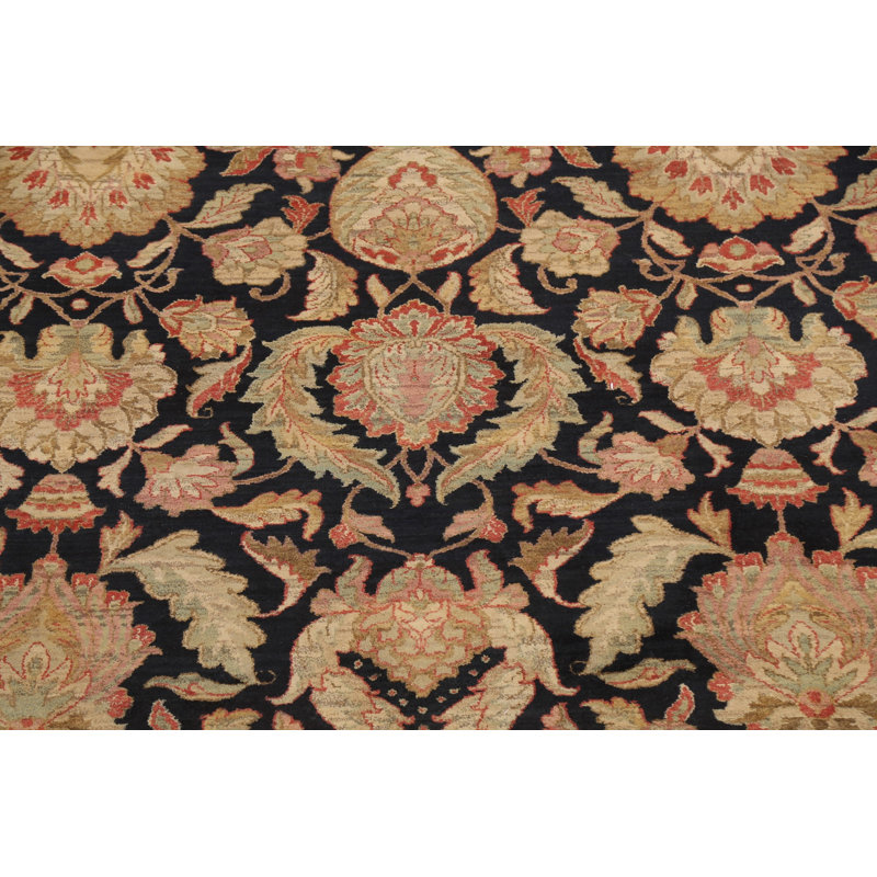 Wool Floral Indoor Rug, 8'1" X 11'2"