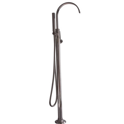 1 Handle Bathroom Freestanding Tub Filler with Diverter