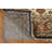 Geometric Navy Blue Viss Indian Area Rug 6x9
