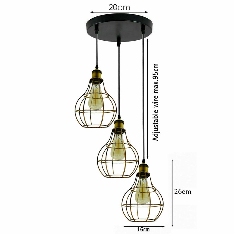 Strykersville 3 - Light Cluster Pendant
