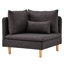 Chaise longue à accoudoirs carrés Poyner-768407872