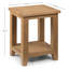 Nutmeg Solid Wood Frame End Table