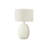 Contemporary Resin Table Lamp with Shade