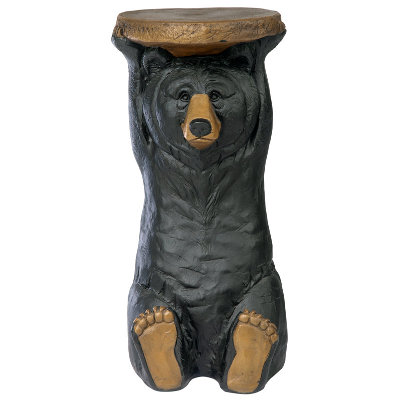Black Forest Bear Side Table