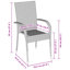 Garden Dining Set 5 Pcs PE Rattan-2068868228