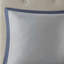 Ensemble d'édredon brodé 8 pièces grand bleu marine-136330931-136330934