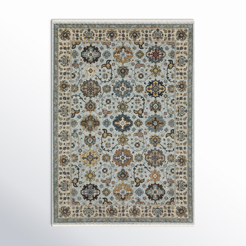 Hovis Oriental Indoor Rug, Rectangle 5'3" x 7'6"