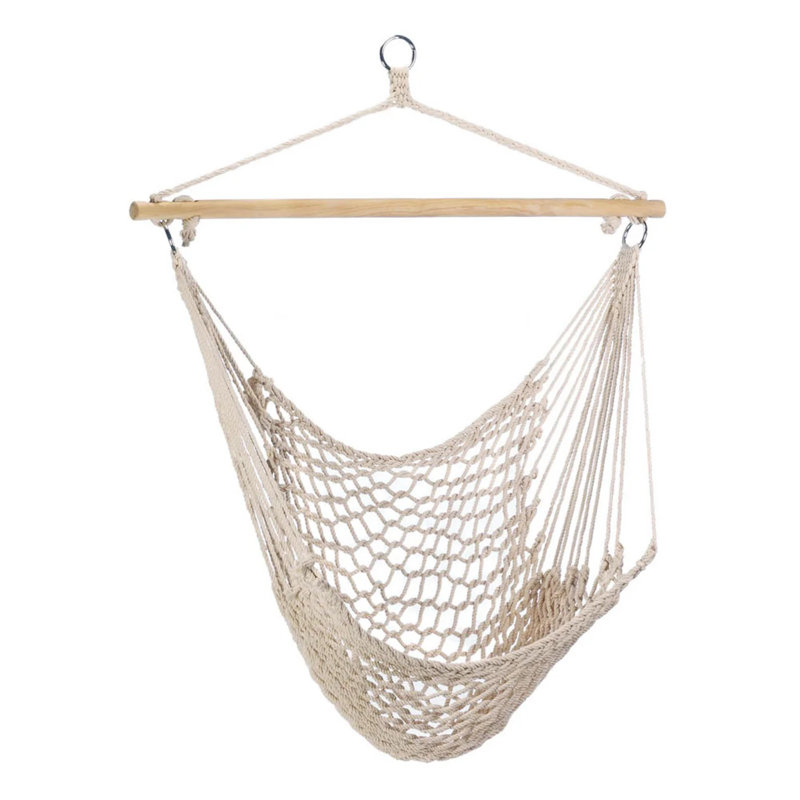 Balancelle suspendue hamac suspendue | Siège de corde de véranda tissé pour l'extérieur