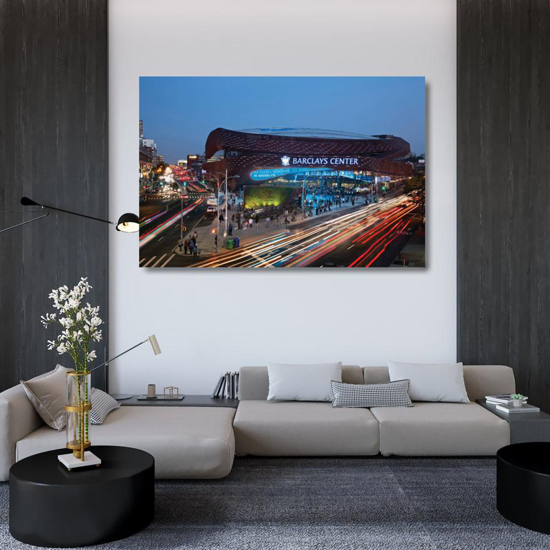 Barclays Center, 32" H x 48" W