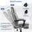 Junichiro Reclining Office Chair with Massage, Ergonomic Office Chair with Foot Rest-1052788173