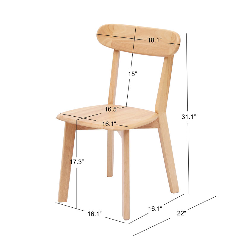 Ensemble de 2 chaises Arline