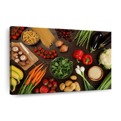 Légumes, reproduction sur toile