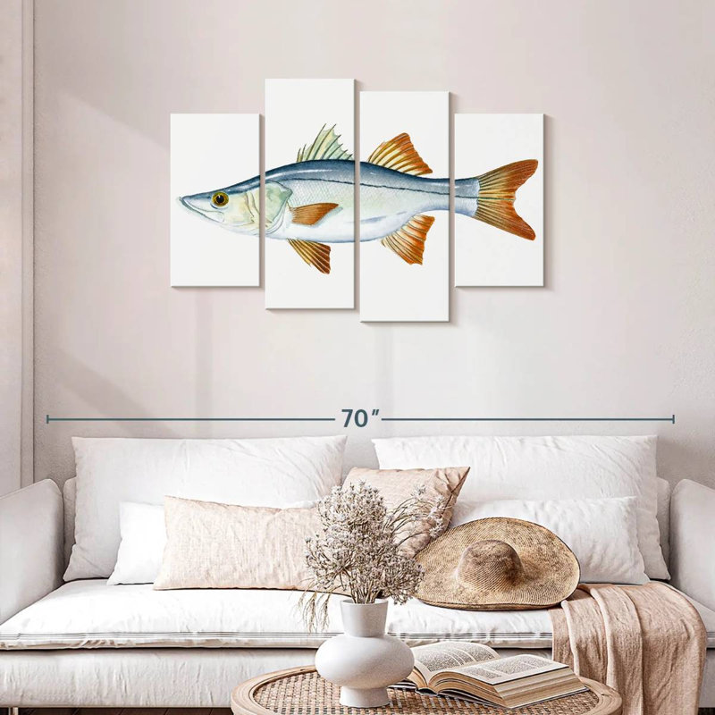Brampt Snook, 27" H x 43" W