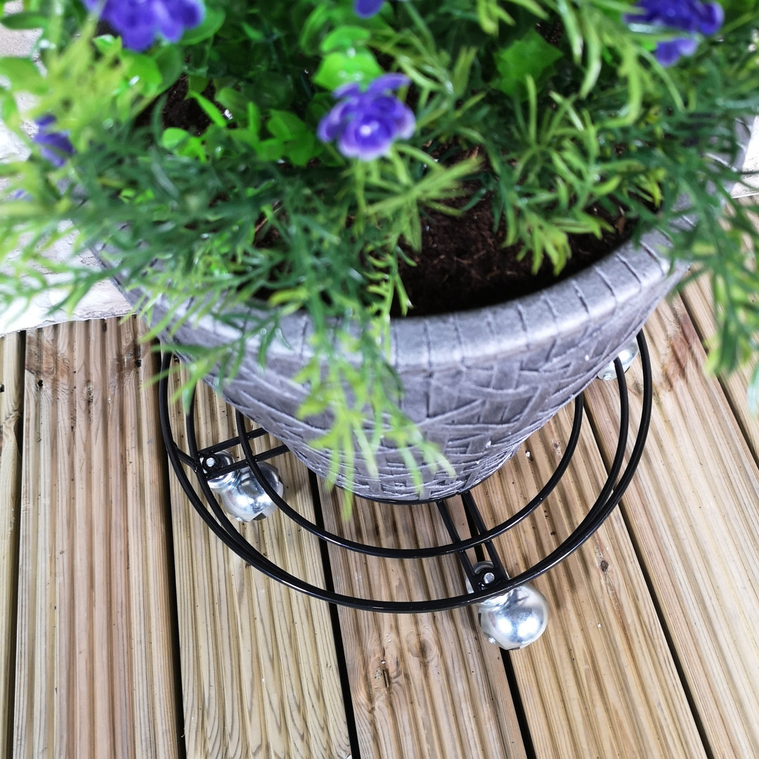 Caziyah Metal Caddy Plant Stand