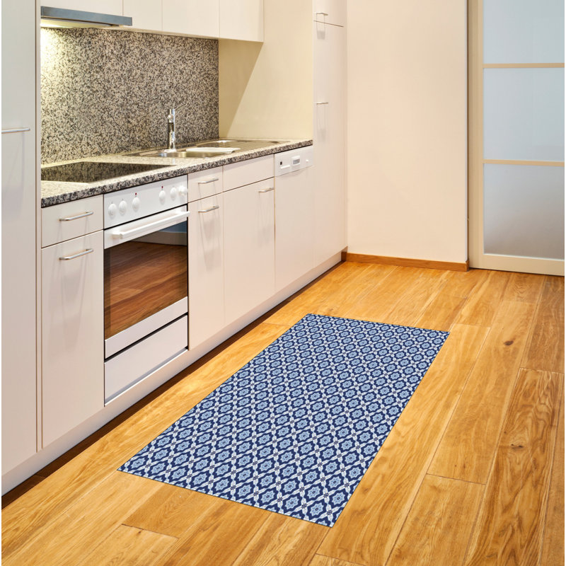 Tapis marocain à haute densité en fibre de polyester à longs fils décoratifs, Rectangle— 4 pi x 5 pi 8 po