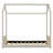 Twin Size Velvet House Bed Wood Bed-192333737-192333743