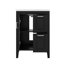 Meuble-lavabo 24 po avec lavabo, deux tiroirs et porte, tablette réglable-114222152