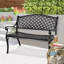 Awatif Aluminum Outdoor Bench-1025792792