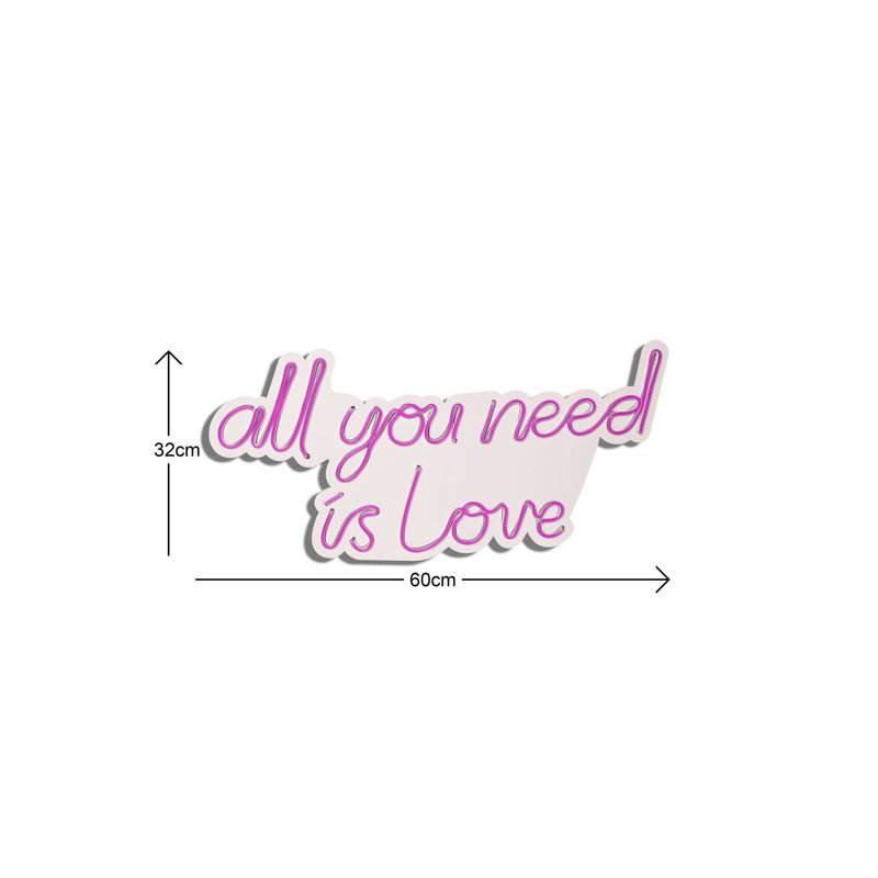 Flexible Pink LED Neon Strip Lights, Waterproof IP67, 12V DC, 11.8 x 23.6 x 0.8 inches | PVC Foam Template, 30.24 Watts, 375 cm Cord Length | Perfect for Home Decor, Parties, and Creative Lighting Designs