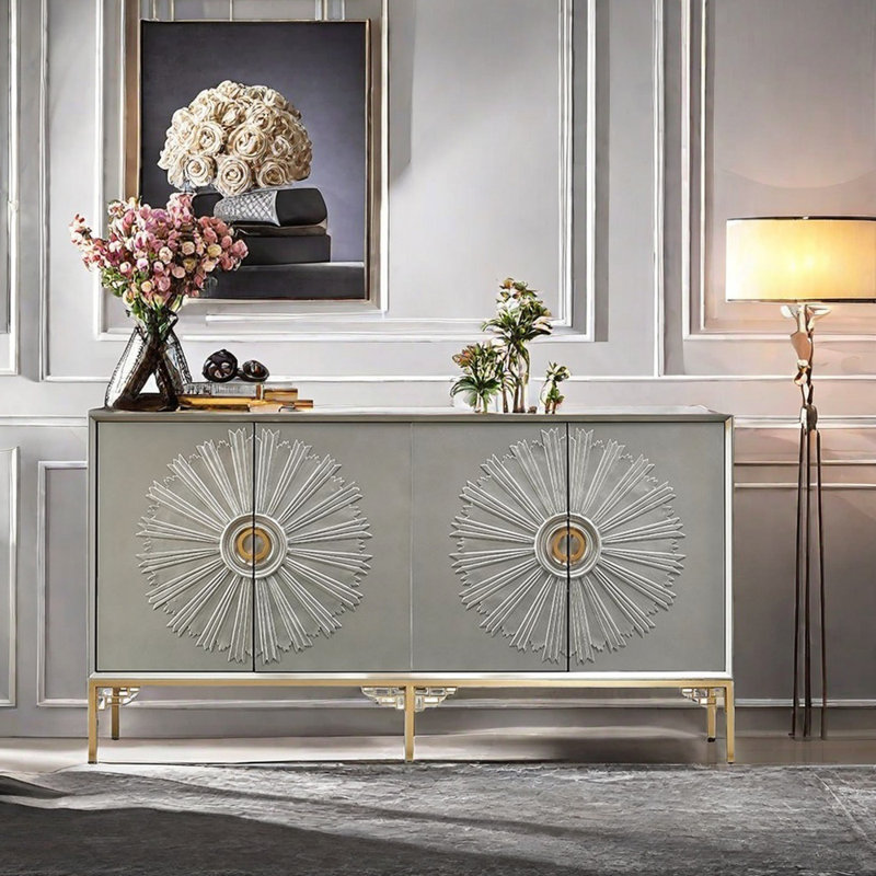 Buffet multifonctionnel, Argent