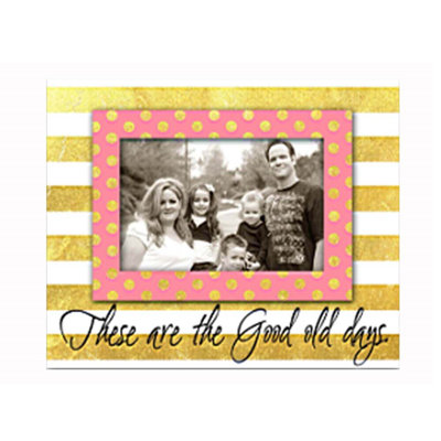 Stough Yellow Matte Picture Frame with Mat