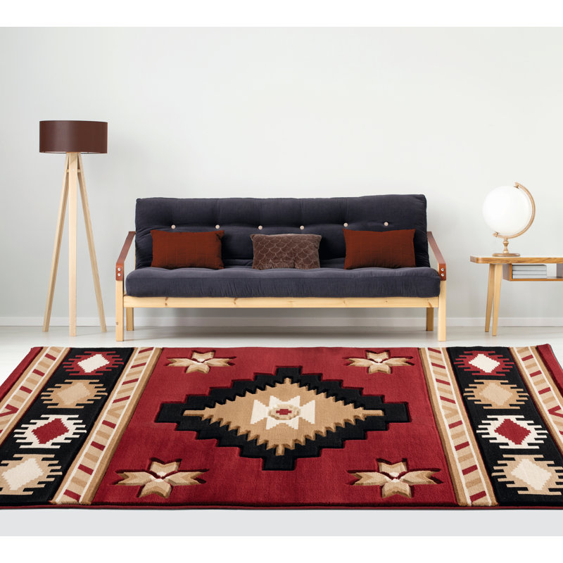 Barraza Geometric Indoor Rug, Rectangle 5'3" x 7'6"