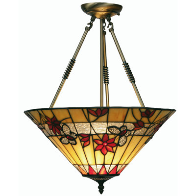 Addyson 1 - Light Gold Urn Pendant