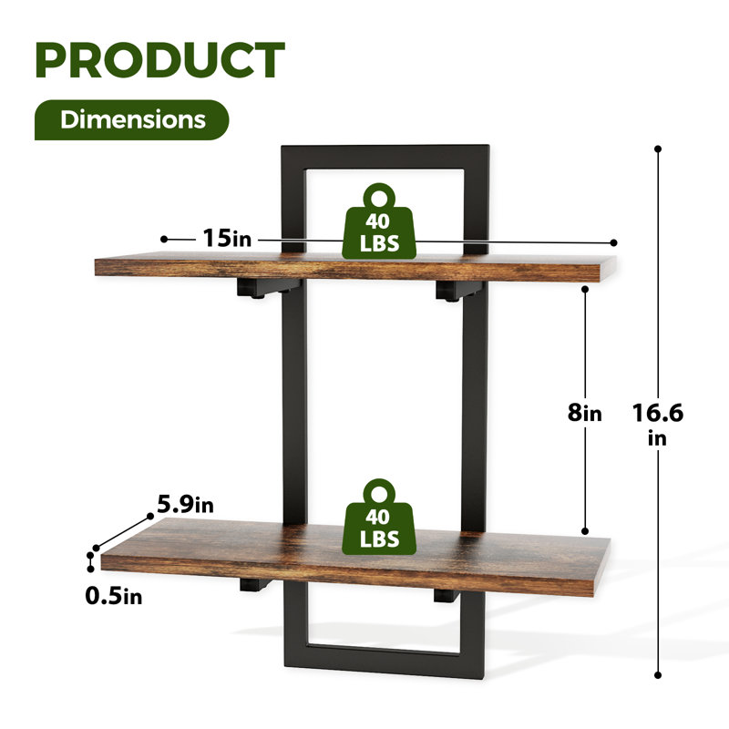 Wall Planters for Indoor Plants Window Plant Shelves Vertical Plant Holder Wall Decor Plant Stand Indoor Floating Shelves for Plant Hangers for Living Room Bedroom Bathroom
