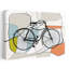 Bicycle Art Abstract Modern Wall Art Print-544114028